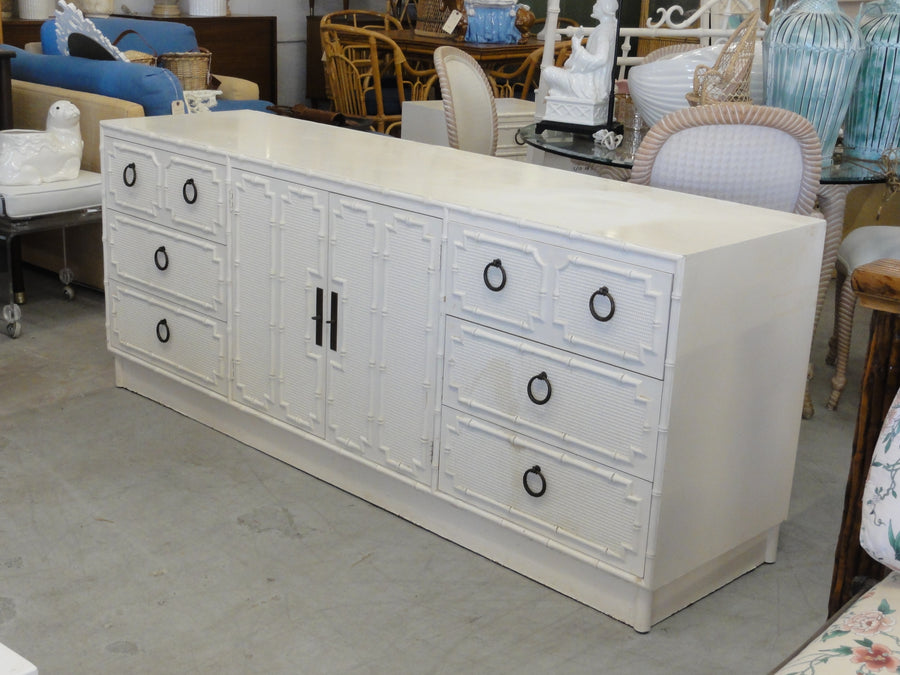 Palm Beach Faux Bamboo Dresser / Credenza