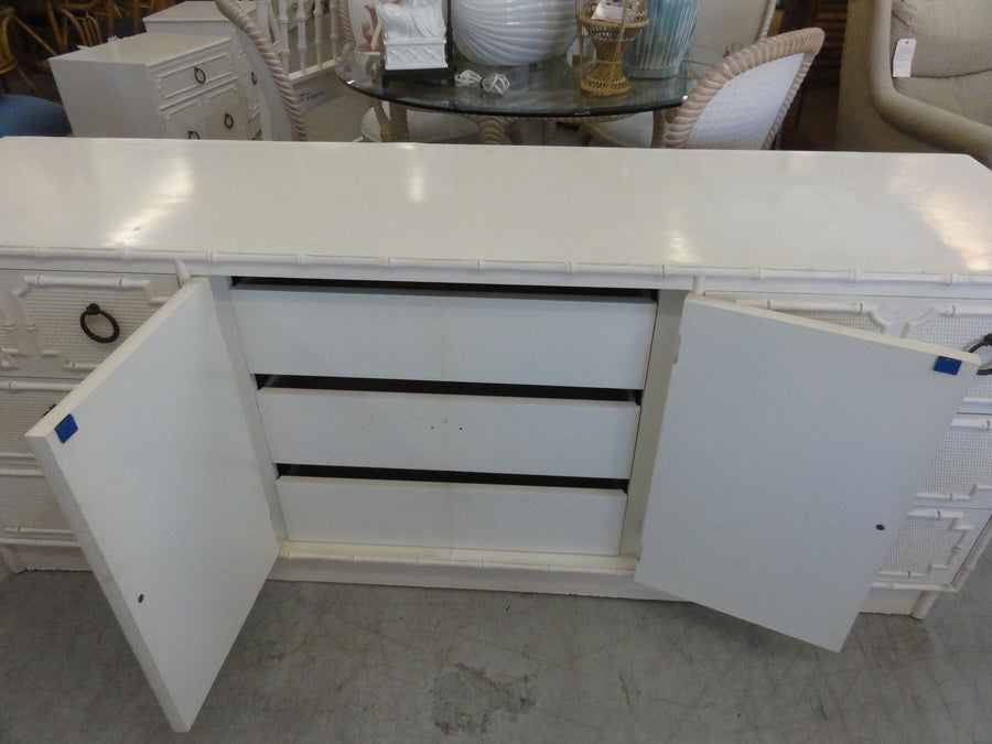 Palm Beach Faux Bamboo Dresser / Credenza