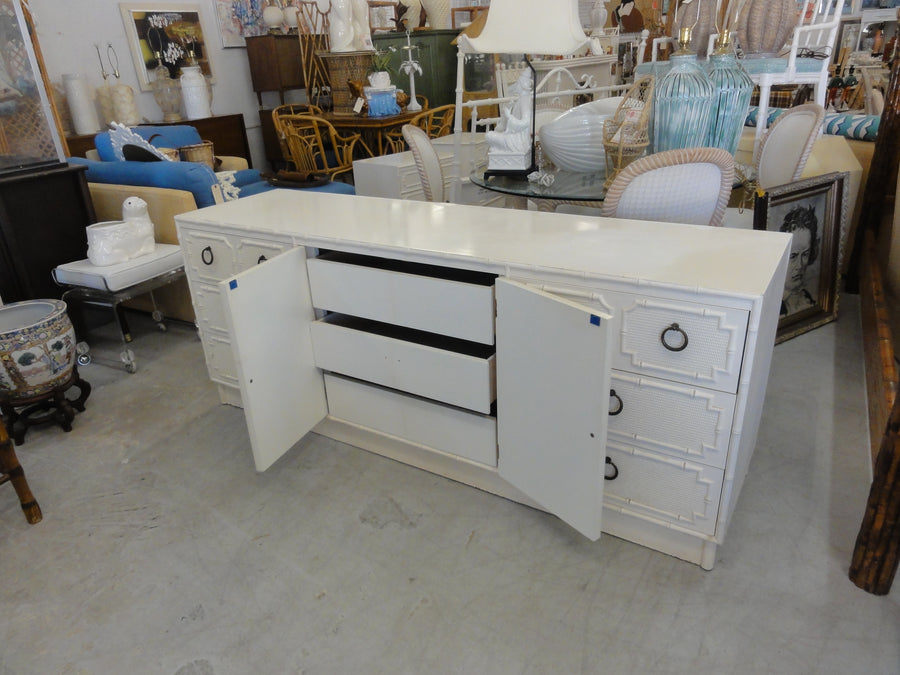 Palm Beach Faux Bamboo Dresser / Credenza