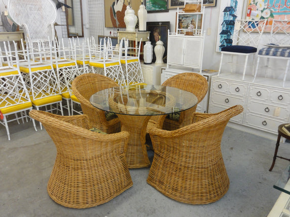 Island Style Rattan Breakfast Set