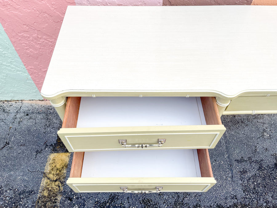 Warehouse Wednesday Sale: Faux Bamboo Henry Link Desk