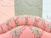 Pair of Upholstered Palm Tree Twin Headboards