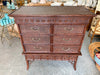 Handsome Seagrass and Rattan Dresser