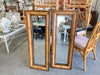 Pair of Island Style Bamboo Mirrors