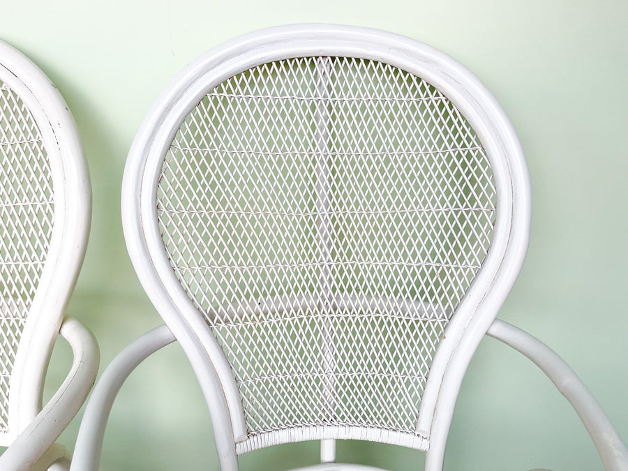 Pair of Balloon Back Chairs