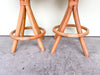 Pair of Old Florida Counter Stools