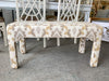 Upholstered Moroccan Style Bench