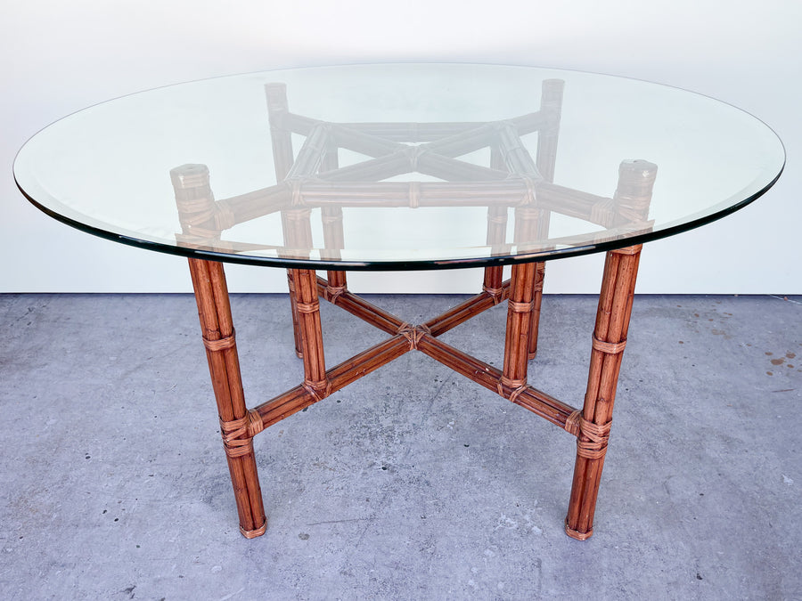 Bamboo McGuire Style Dining Table