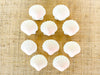 Set of Ten Bone China Shell Napkin Rings