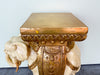 Fancy Gold Elephant Garden Seat