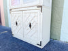 Faux Bamboo Fretwork Cabinet