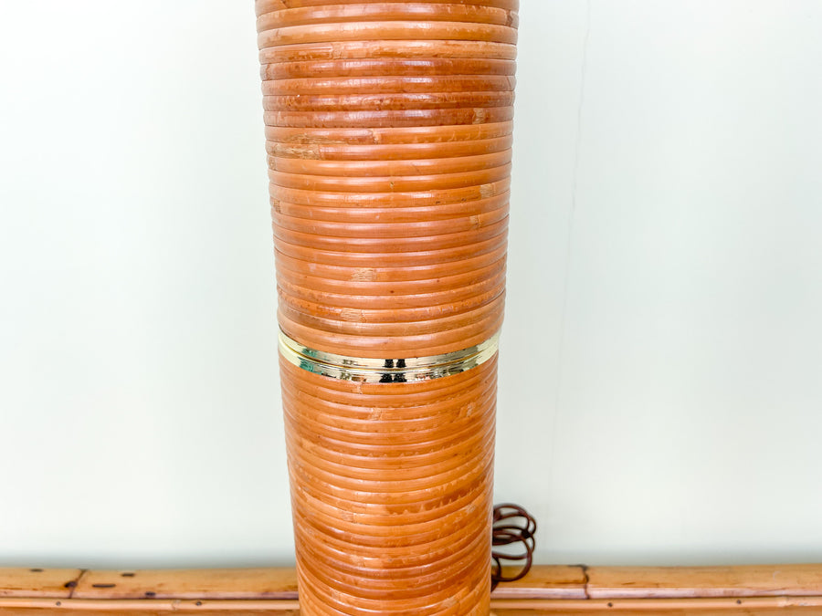 Pencil Reed Rattan Lamp