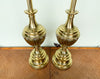 Pair of Stiffel Brass Urn Lamps
