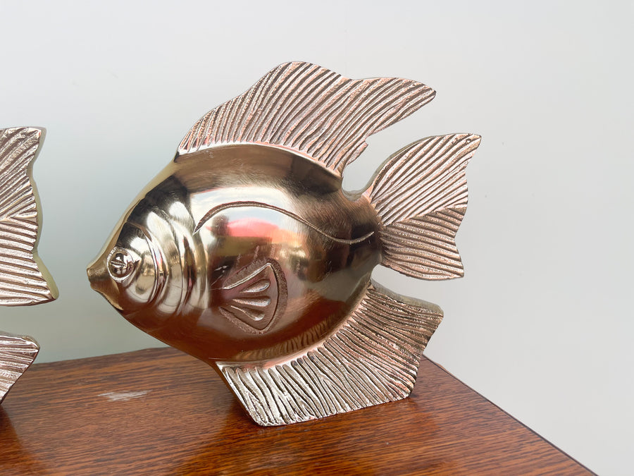 Pair of Brass Fish