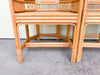 Pair of Brighton Style Rattan and Cane Chairs