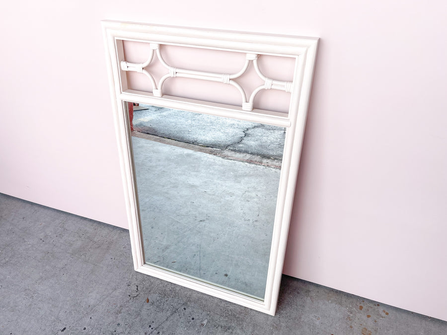 Palm Beach Chic Rattan Mirror