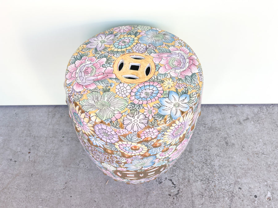Fab Flower Power Garden Seat
