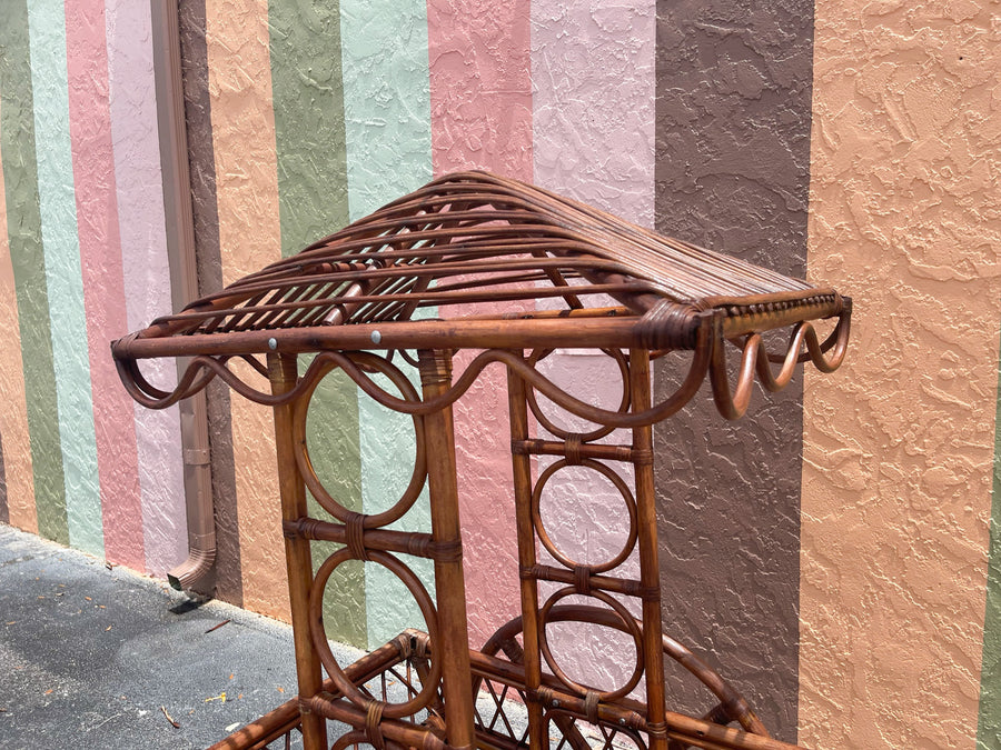 Palm Beach Chic Rattan Rickshaw