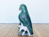 Green Ceramic Parrot