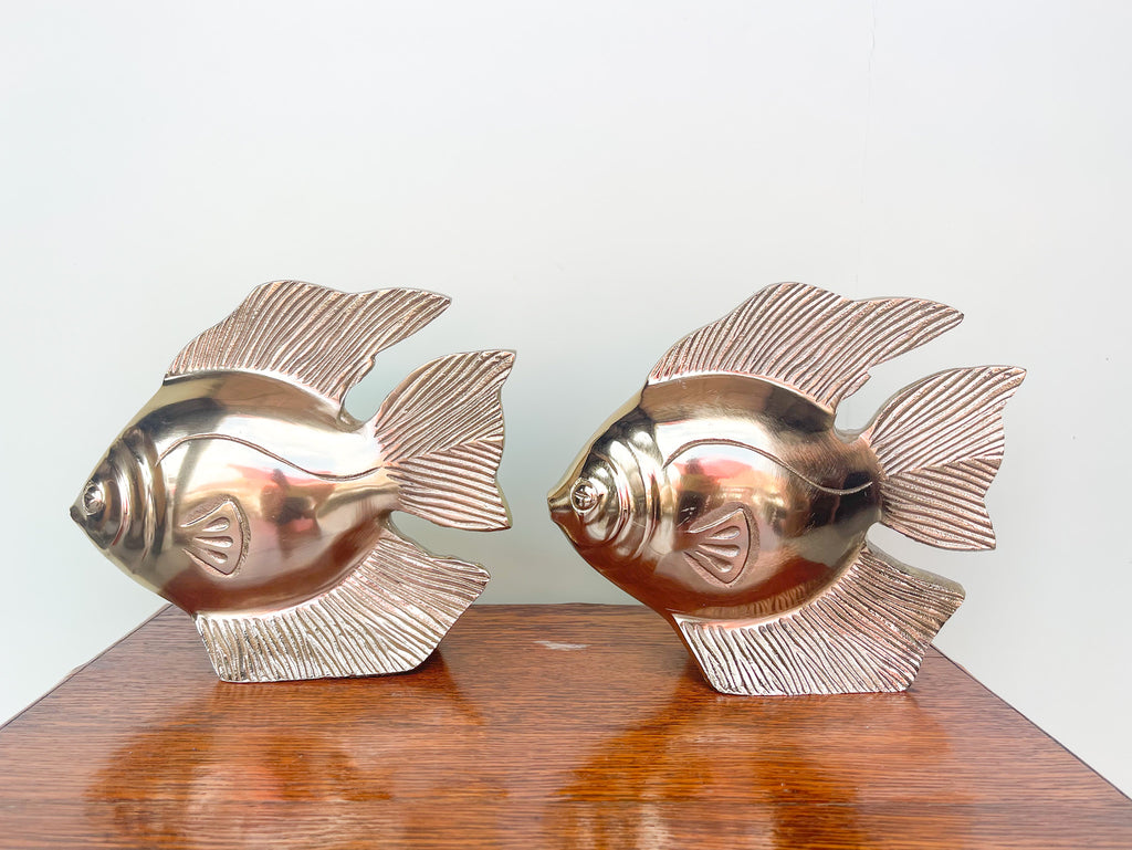 Pair of Brass Fish