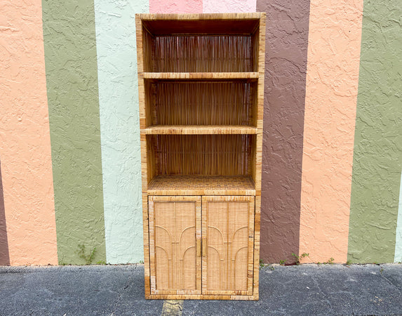 Island Style Rattan Cabinet