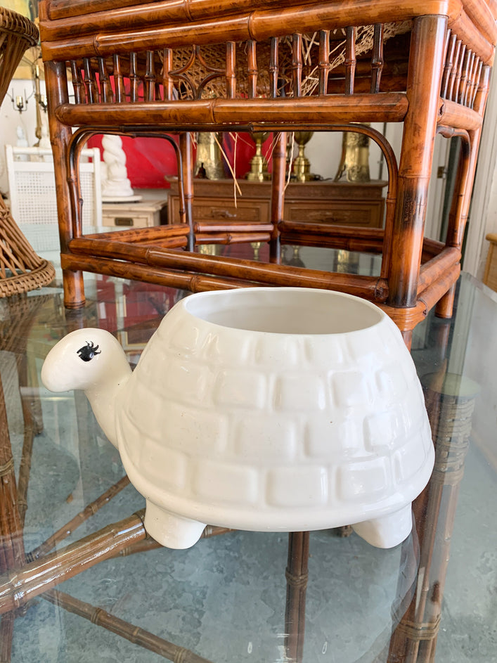 Whimsy Turtle Cachepot