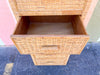 Island Style Rattan Wrapped Lingerie Chest