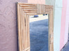 Large Island Style Bamboo Mirror