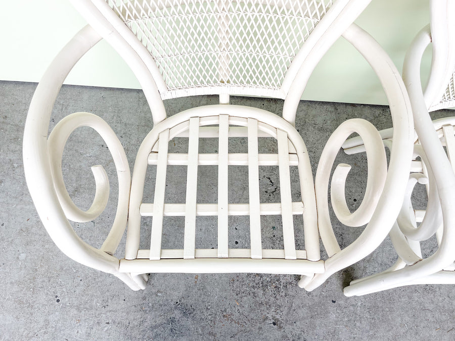 Pair of Balloon Back Chairs