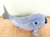 Blue Ceramic Koi Fish