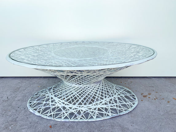 Sea Green Webspun Coffee Table