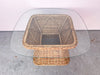 Braided Rattan Coffee Table