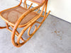 Tortoiseshell Rattan Rocker