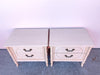 Pair of Faux Bamboo Nightstands