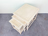 Palm Beach Chic Faux Bamboo Nesting Tables
