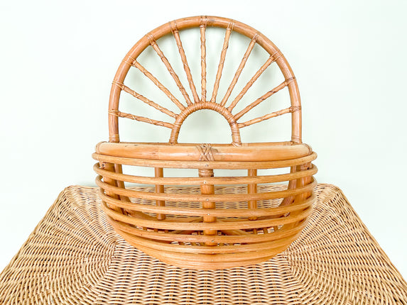 Rattan Wall Basket