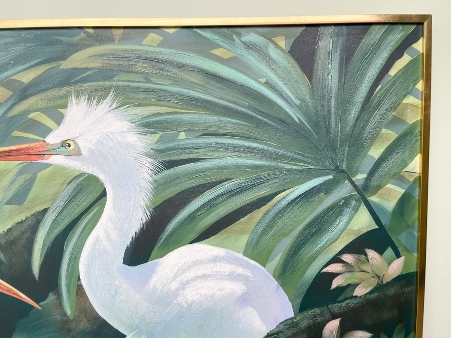 Pair of Herons Original Art