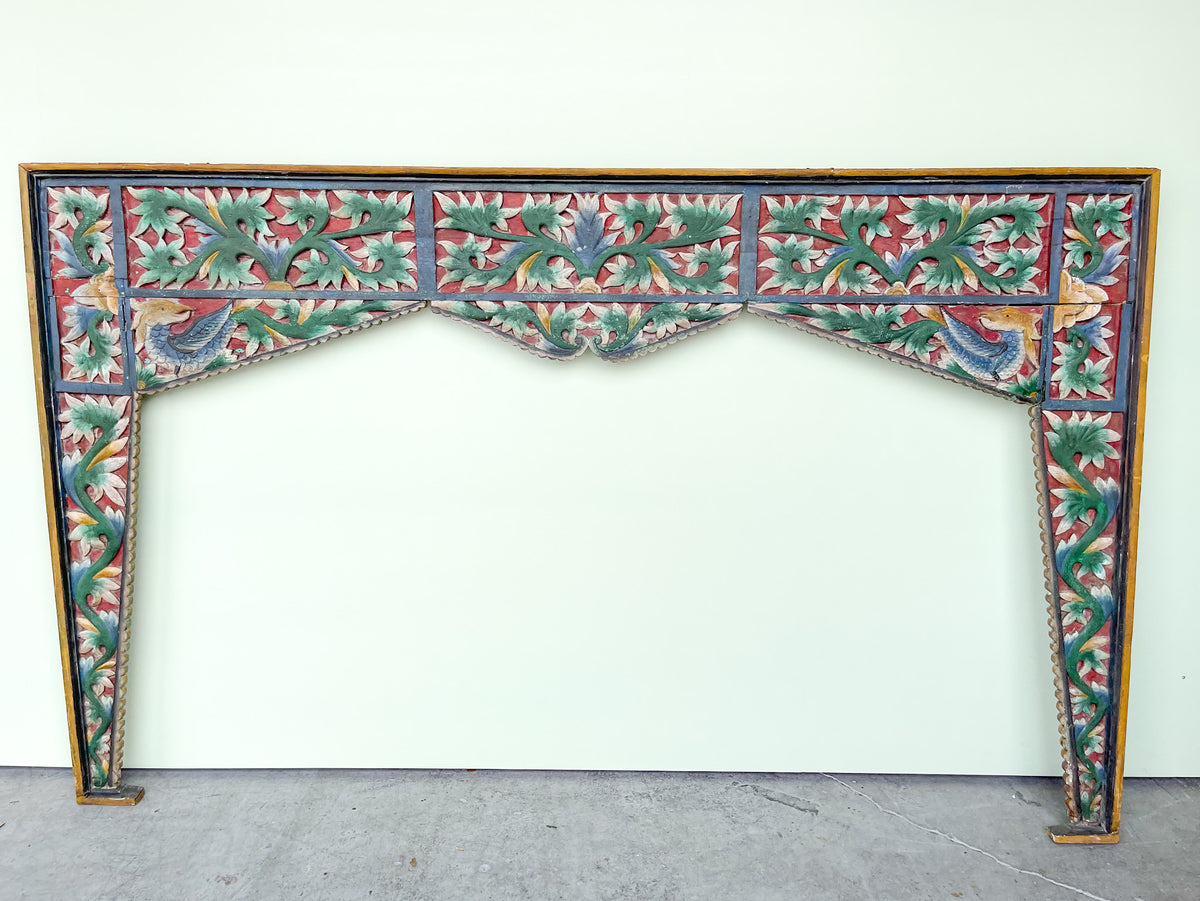 Architectural Carved Fruitwood Cornice