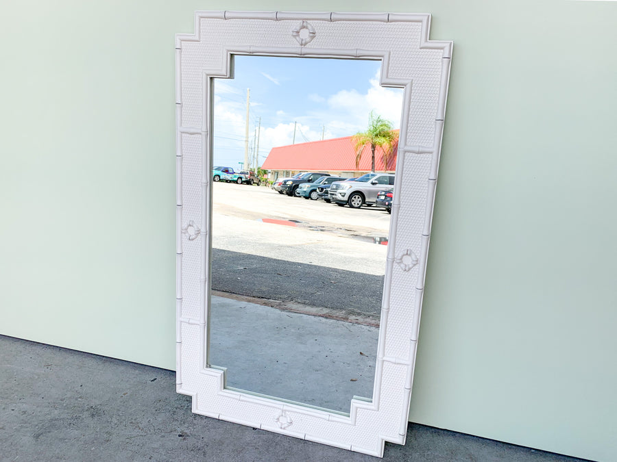 Palm Beach Faux Bamboo Mirror