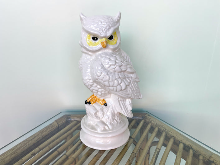 Old Florida Ceramic "Cuban" Owl