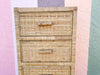 Island Style Rattan Wrapped Lingerie Chest