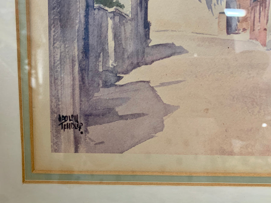 Pair of Bermuda Watercolor Prints
