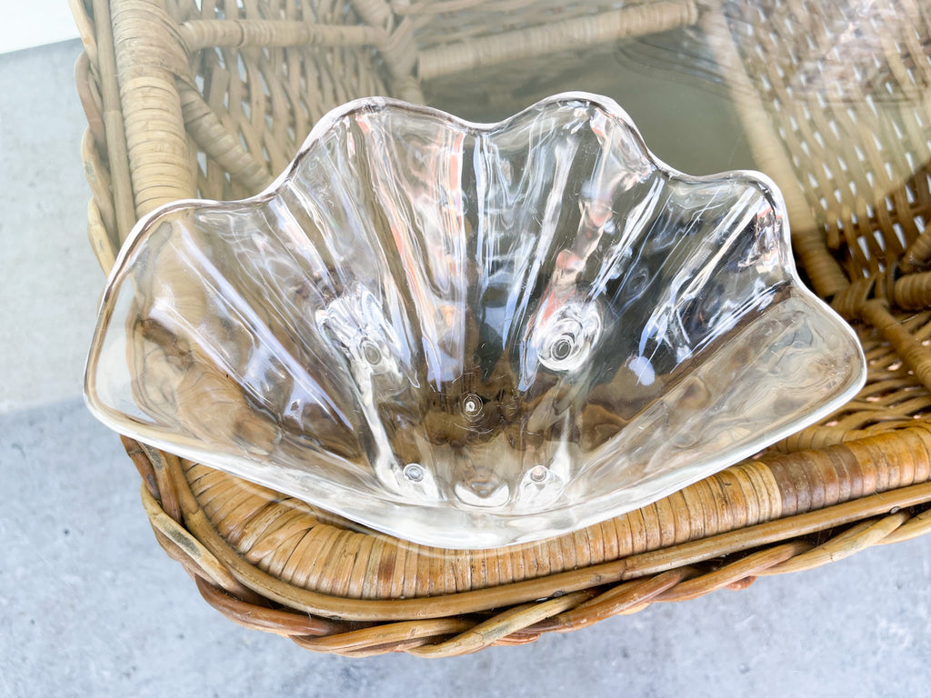 Set of Twelve Clam Shell Acrylic Bowls