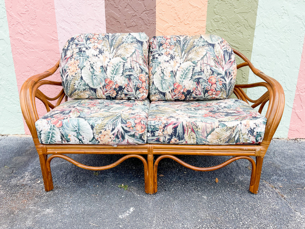 Warehouse Wednesday Sale: Island Style Rattan Loveseat