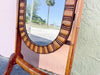 West Indies Style Rattan Cheval Mirror