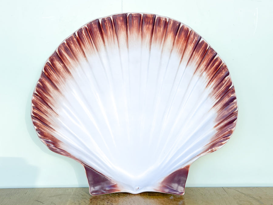Pair of Oceana Clam Shell Platters