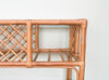 Rattan Lattice Console