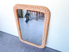 Braided Rattan Mirror