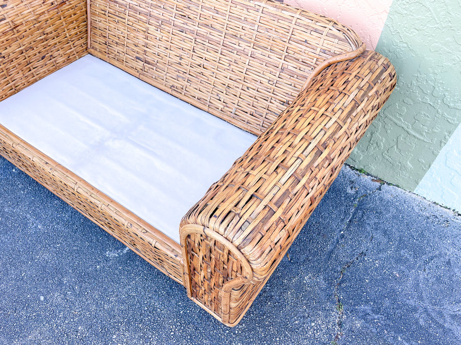 Ralph Lauren Rattan Loveseat