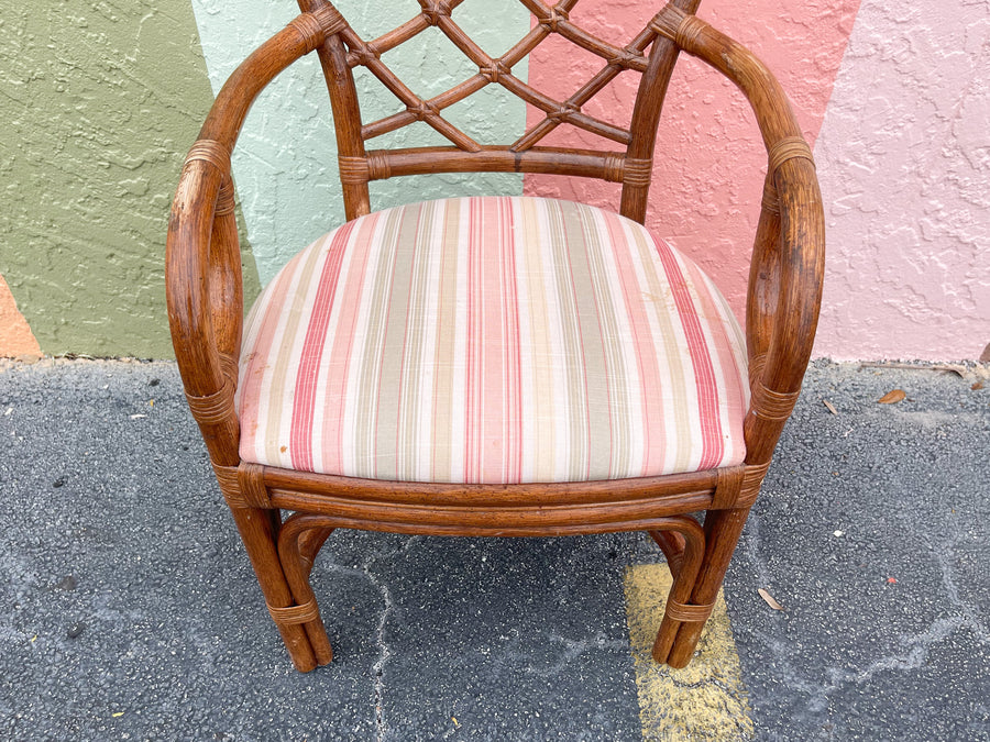 Coastal Rattan Table and Chairs